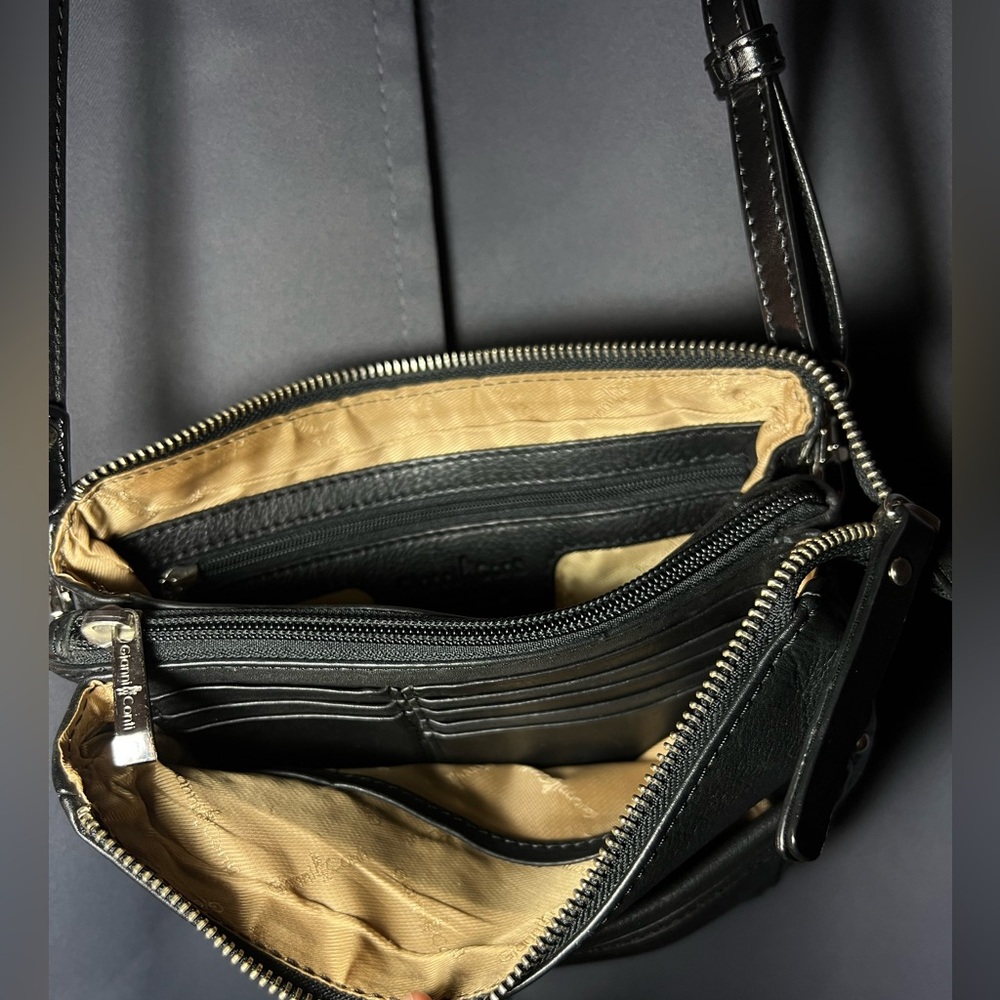 Genuine leather crossbody - Picture 2 of 3